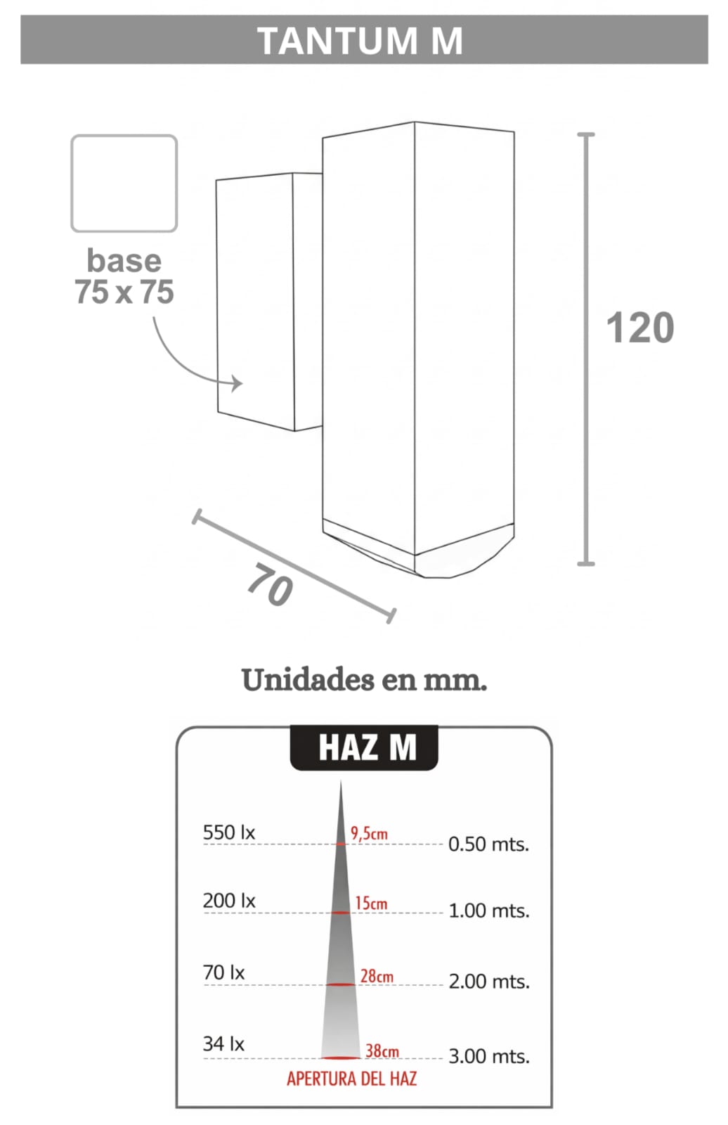 H Raz M Denfer - Iluminación